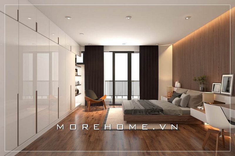 Nội thất phòng ngủ gỗ công nghiệp